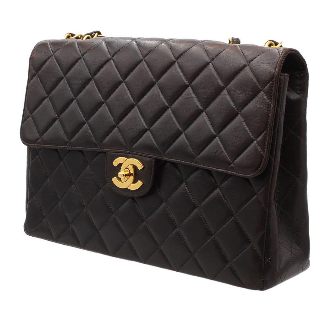 Chanel Matelasse Lambskin Turnlock Shoulder Bag