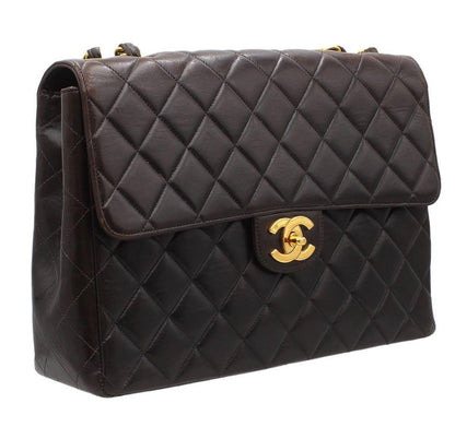Chanel Matelasse Lambskin Turnlock Shoulder Bag