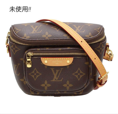 Unused Louis Vuitton Monogram Mini Bum Bag Shoulder Bag