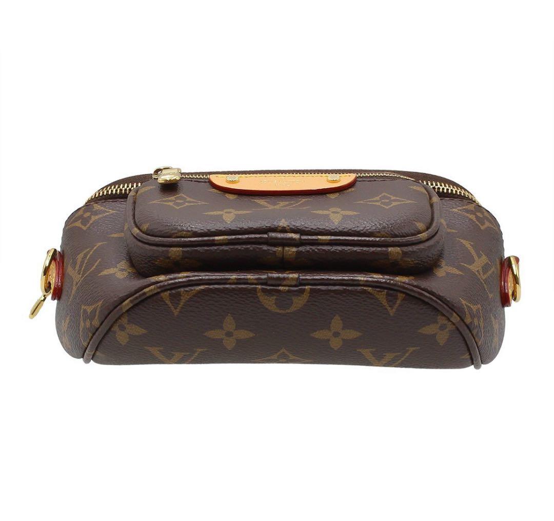 Unused Louis Vuitton Monogram Mini Bum Bag Shoulder Bag