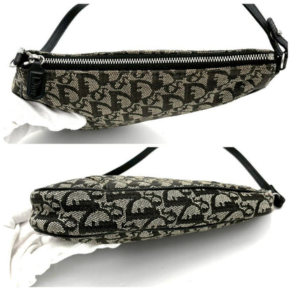 Dior Trotter Saddle Bag Navy — view 4