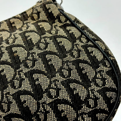 Dior Trotter Saddle Bag Navy — view 5