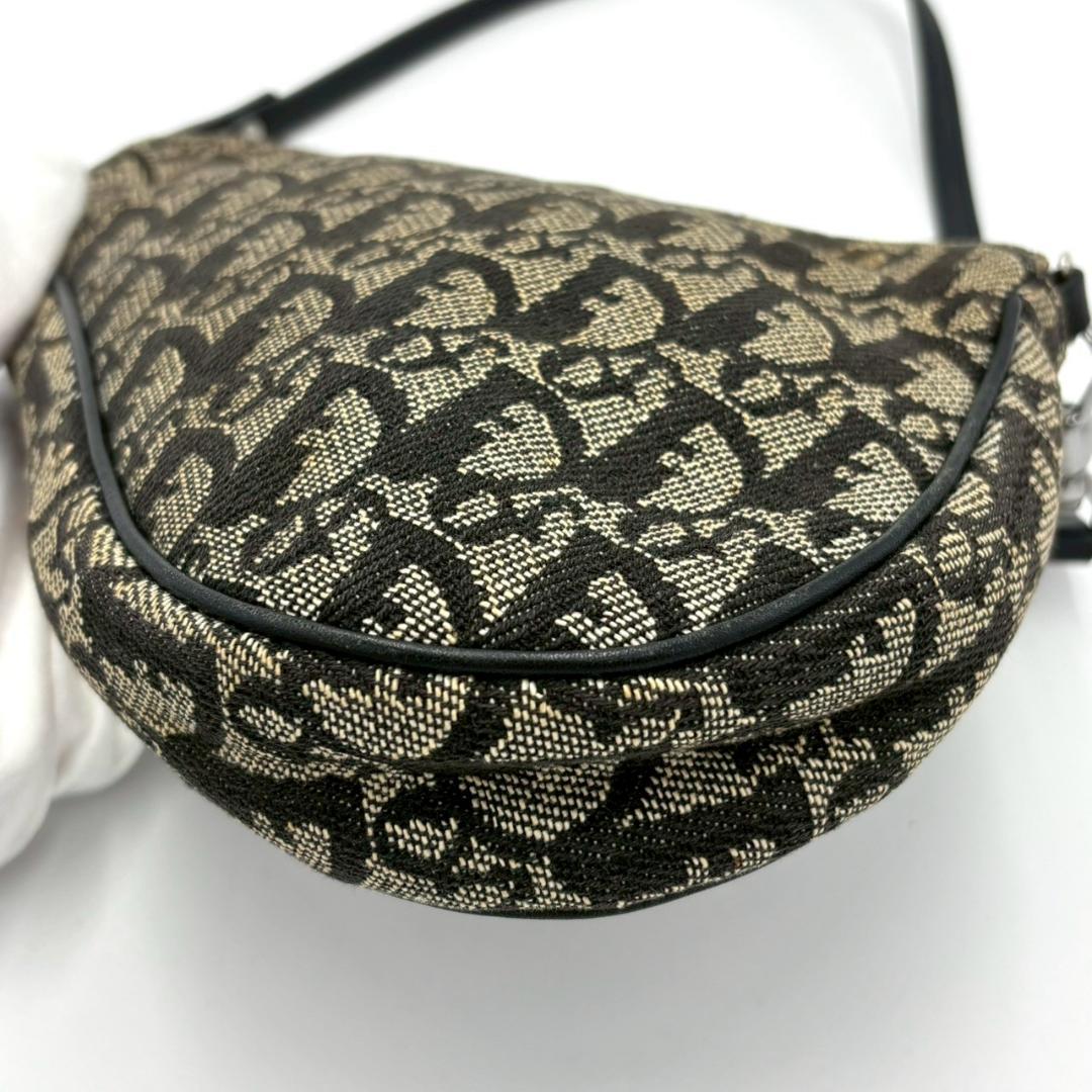 Dior Trotter Saddle Bag Navy — view 7