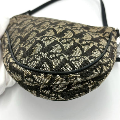 Dior Trotter Saddle Bag Navy — view 7