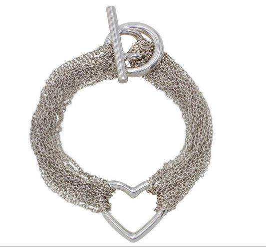 Tiffany & Co Heart Chain Bracelet