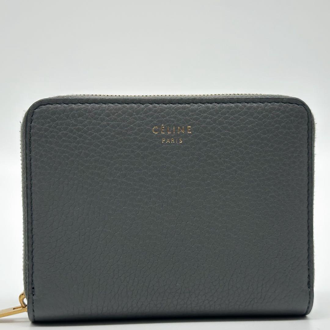 Celine Zipped Wallet Compact Coin Purse — view 2