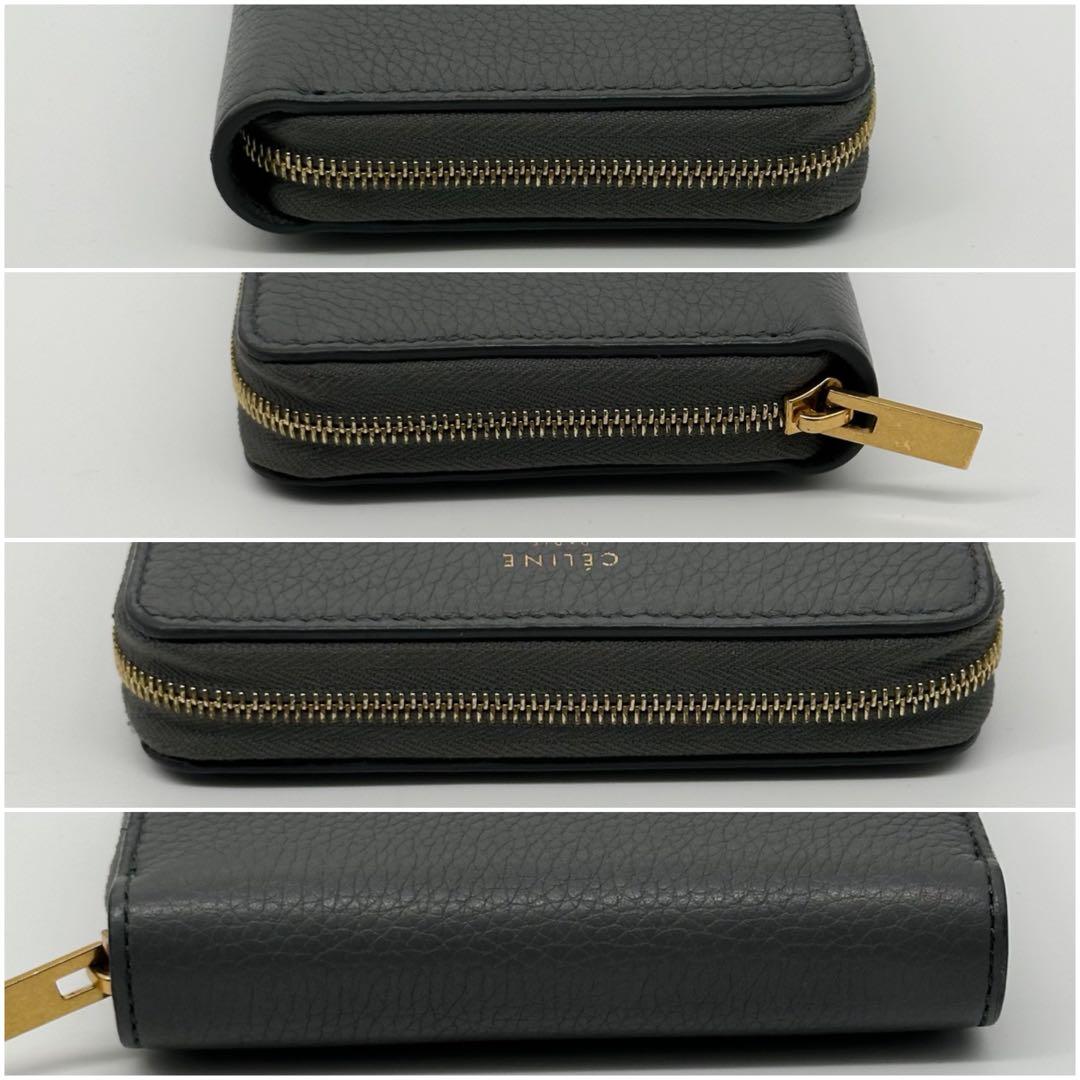 Celine Zipped Wallet Compact Coin Purse — view 4