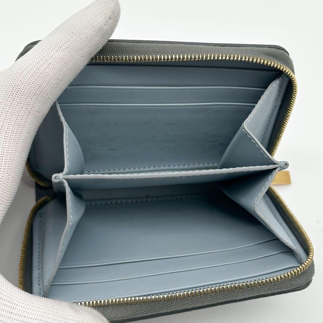 Celine Zipped Wallet Compact Coin Purse — view 6