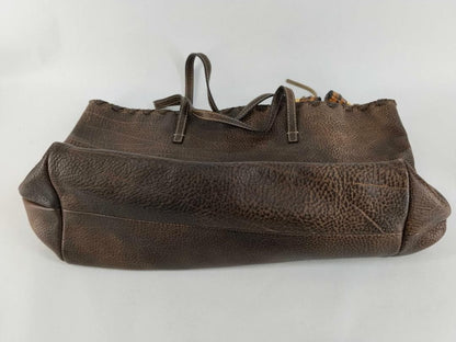 Gucci Bamboo Tassel Leather Tote Bag — view 3