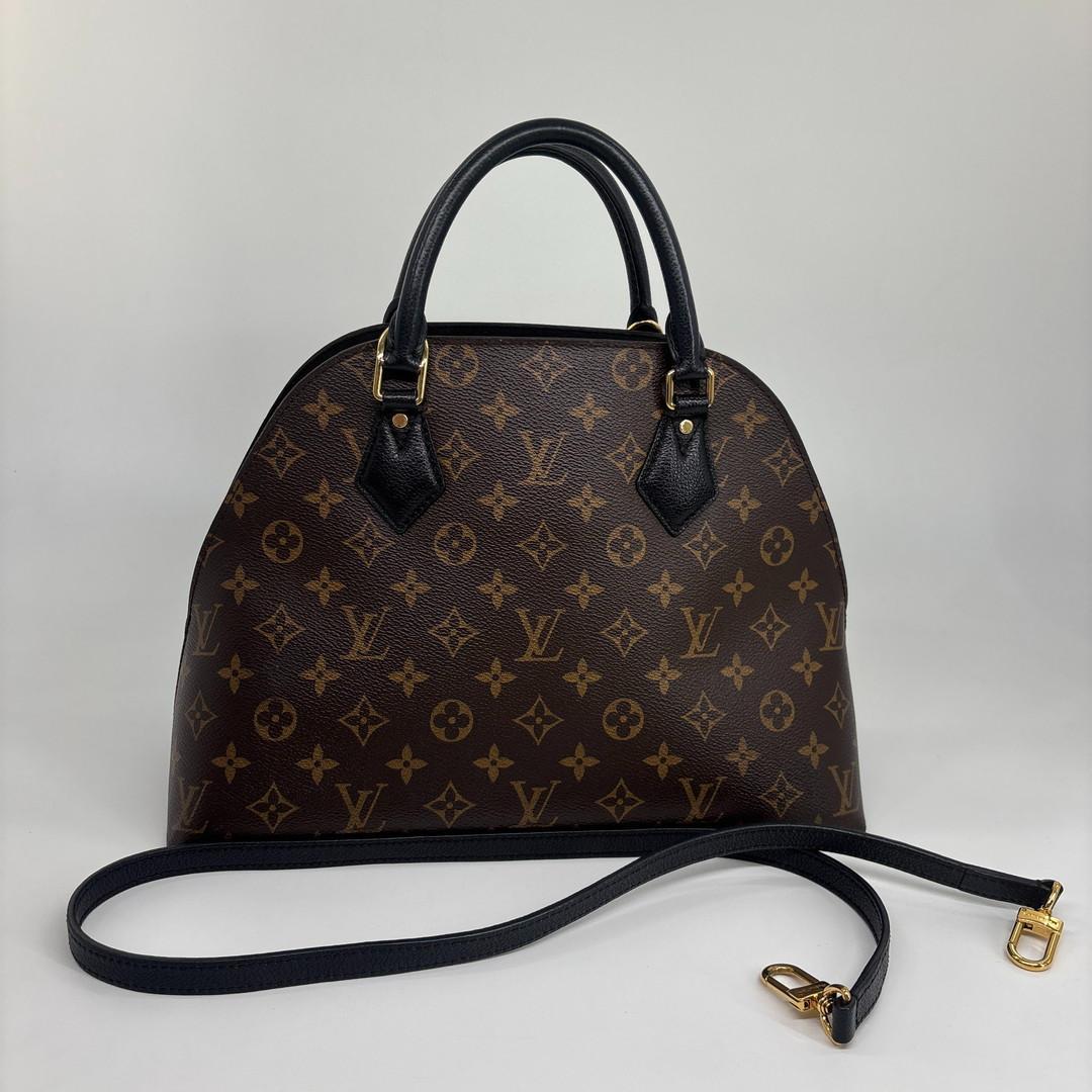 Louis Vuitton Monogram Handbag Alma Into — view 5