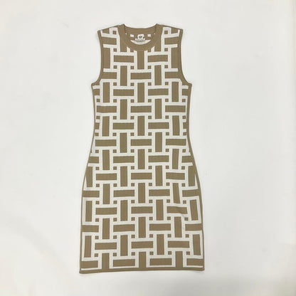 Hermes Dress Silk Mosaic Sleeveless — view 5