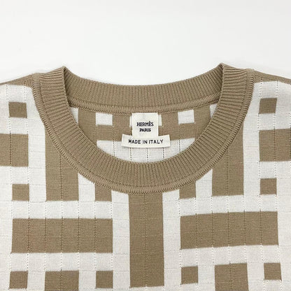 Hermes Dress Silk Mosaic Sleeveless — view 6