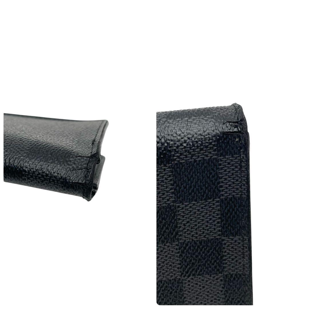 Louis Vuitton Damier Graphite Brother Bifold Wallet Black