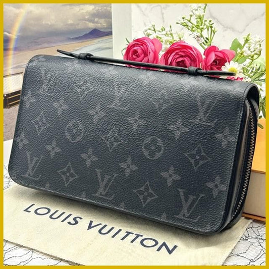 Louis Vuitton Monogram Eclipse Zippy XL Wallet