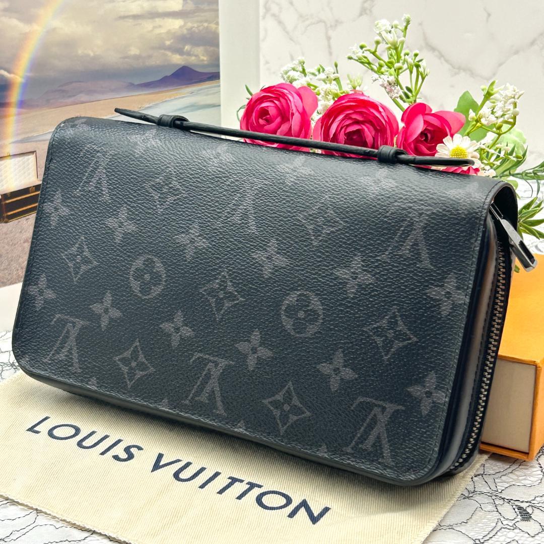 Louis Vuitton Monogram Eclipse Zippy XL Wallet — view 2