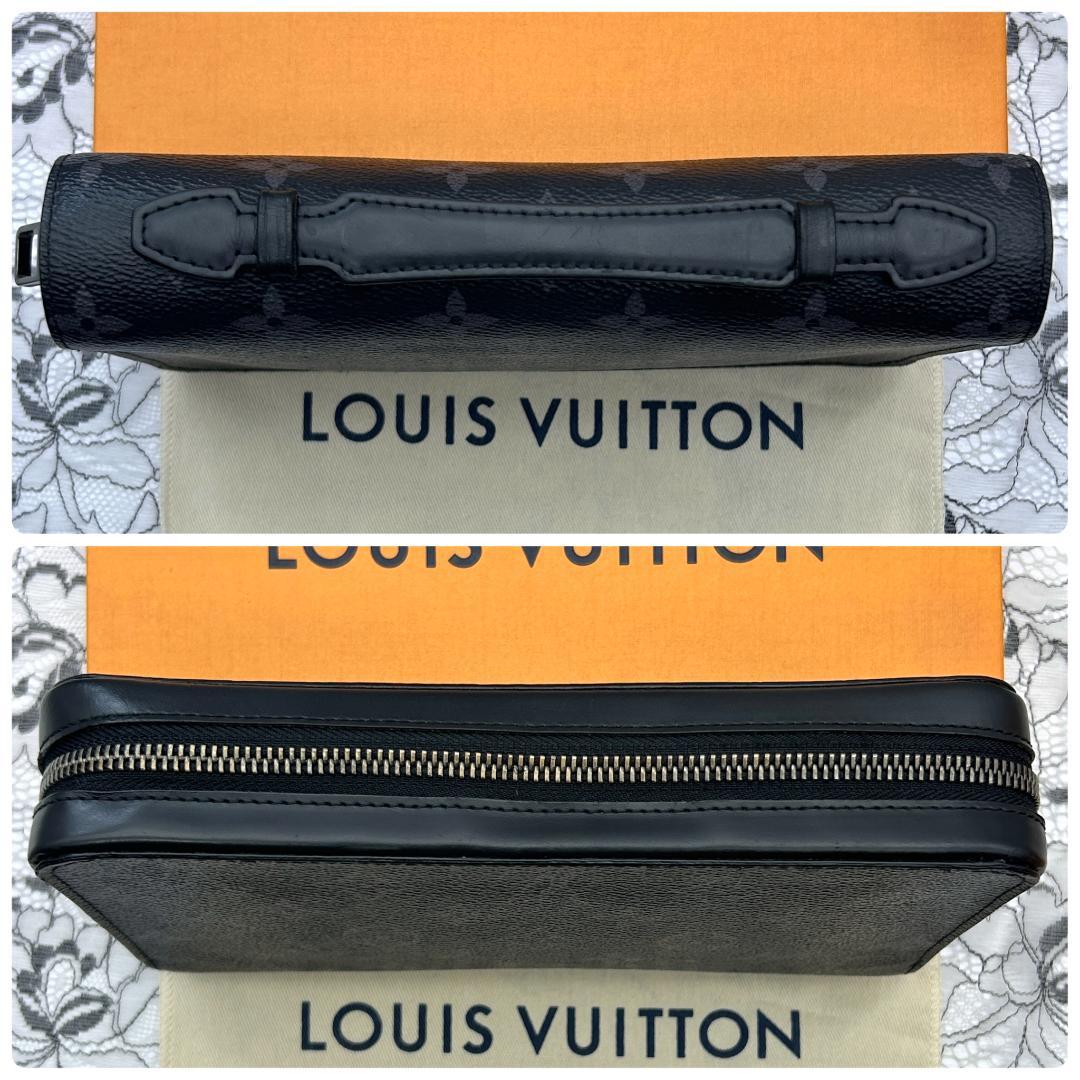 Louis Vuitton Monogram Eclipse Zippy XL Wallet — view 3