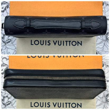 Louis Vuitton Monogram Eclipse Zippy XL Wallet — view 3