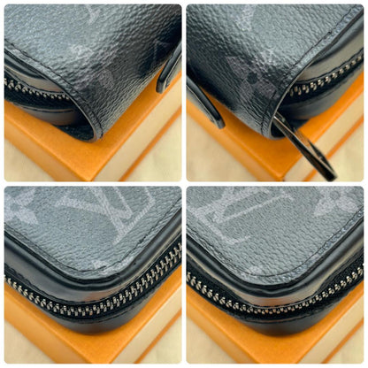 Louis Vuitton Monogram Eclipse Zippy XL Wallet — view 5