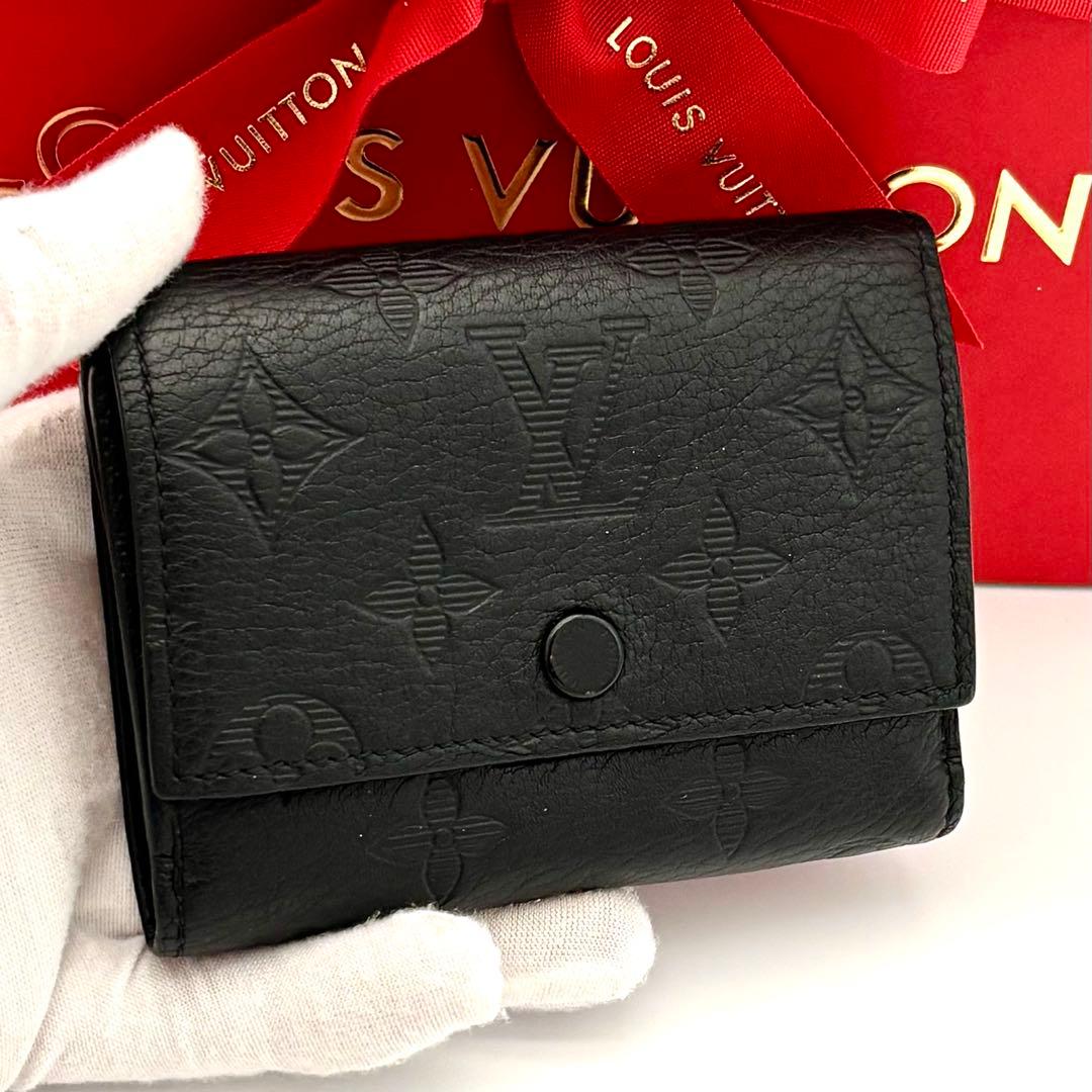 Louis Vuitton Wallet Victor Monogram Shadow Black