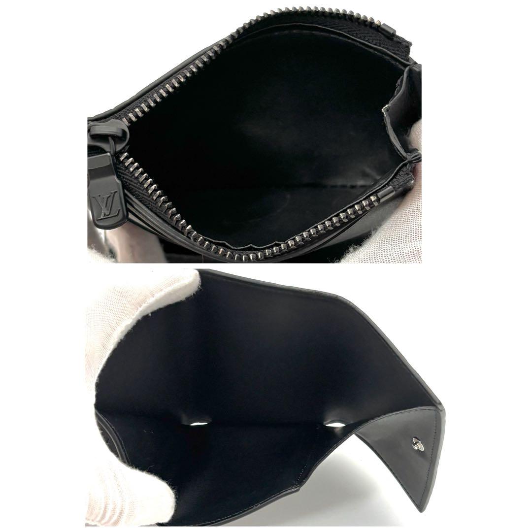 Louis Vuitton Wallet Victor Monogram Shadow Black — view 5