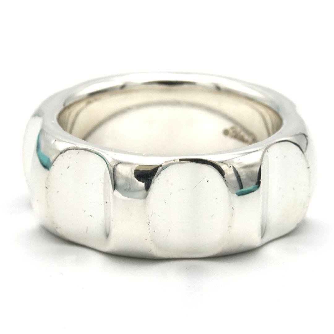 Tiffany & Co Groove Wide Ring #135 Silver