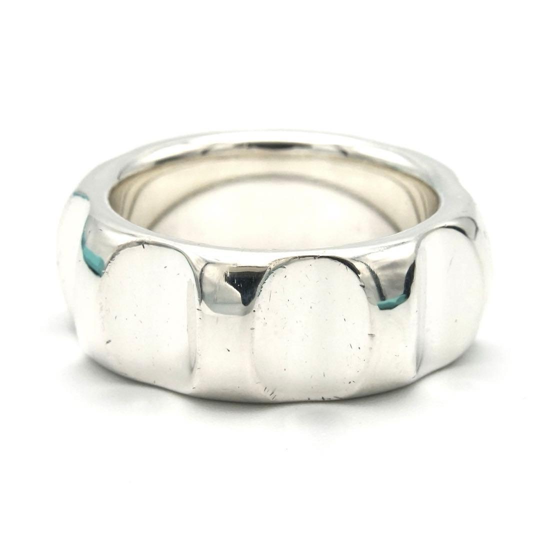 Tiffany & Co Groove Wide Ring #135 Silver