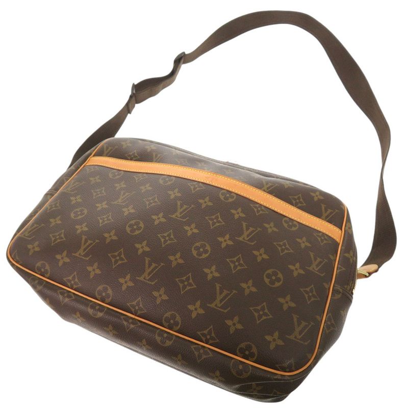 Louis Vuitton Reporter GM Monogram M45252 Brown Shoulder Bag LV 0241 Louis