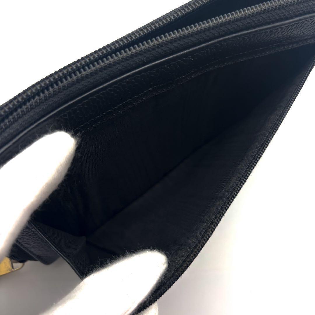 Chanel Wallet Coco Stitch Caviar Round — view 8