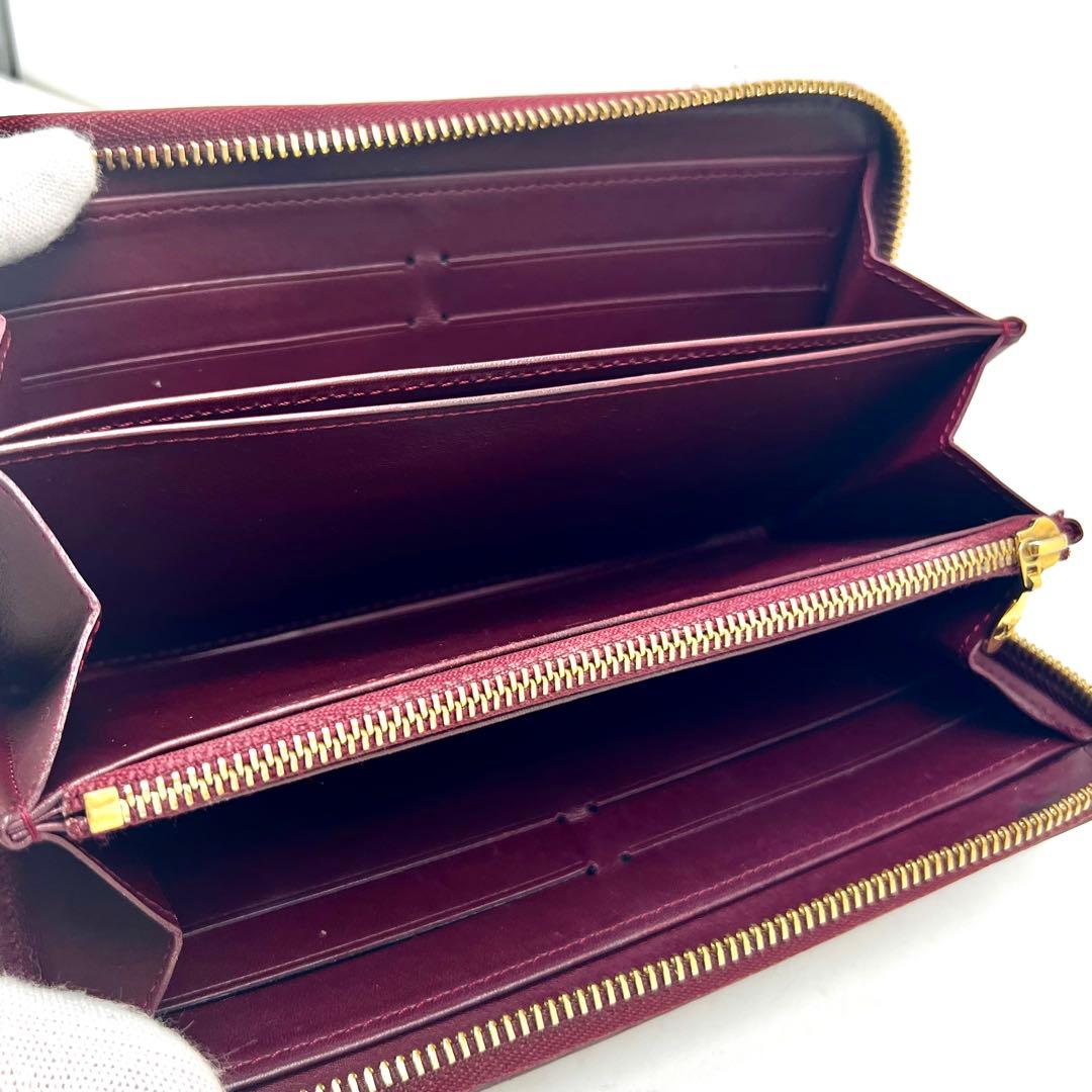 Louis Vuitton Vernis Zippy Wallet Rouge Fauvist — view 8
