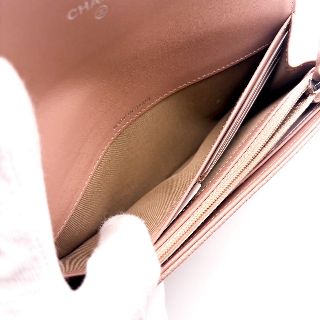 Chanel Wallet Coco Stitch Caviar Flap — view 6