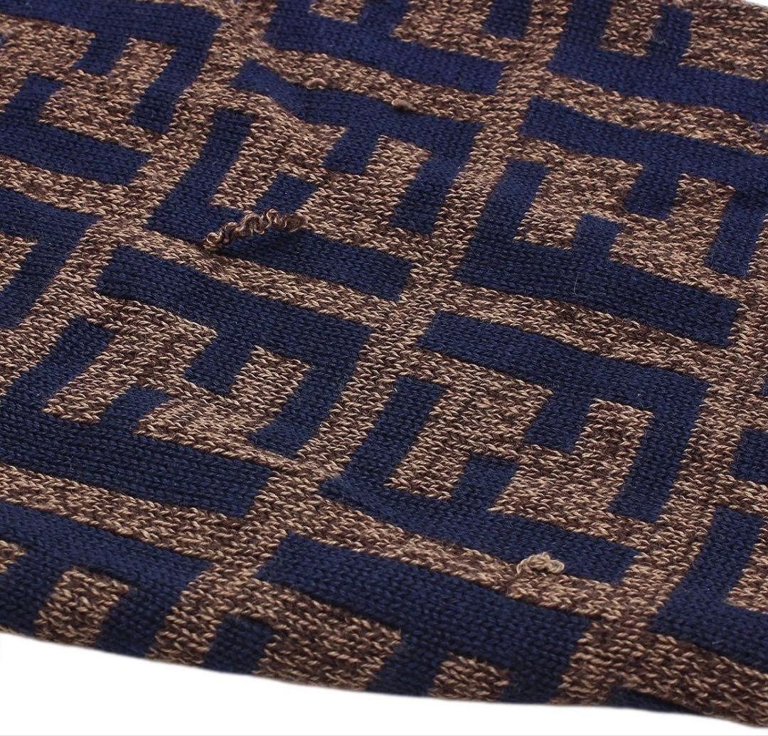 Fendi FF Logo Turtleneck Knit Sweater — view 7
