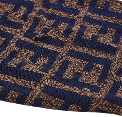 Fendi FF Logo Turtleneck Knit Sweater — view 7