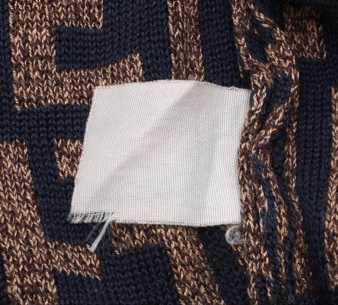 Fendi FF Logo Turtleneck Knit Sweater — view 9