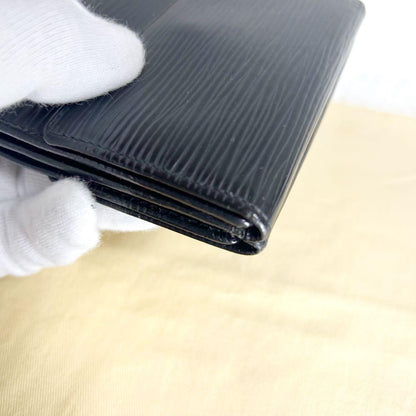 Louis Vuitton Epi Portefeuille Elise W Hook Folding Wallet