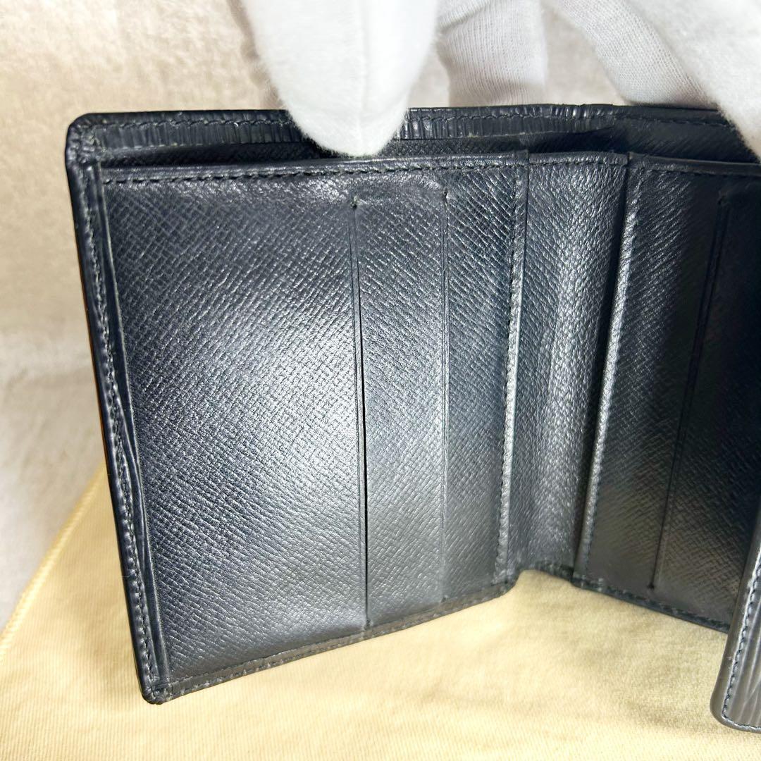 Louis Vuitton Epi Portefeuille Elise W Hook Folding Wallet