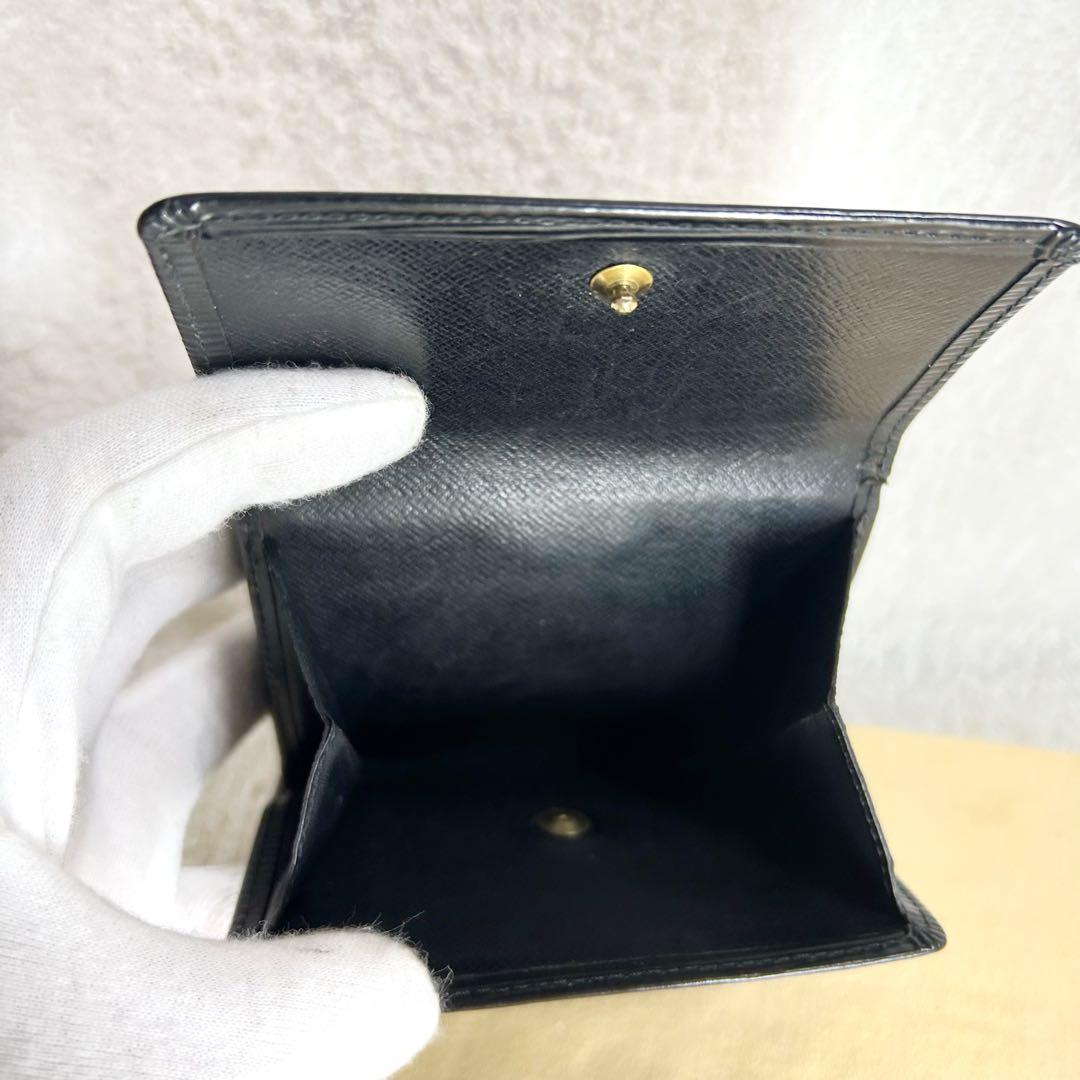 Louis Vuitton Epi Portefeuille Elise W Hook Folding Wallet