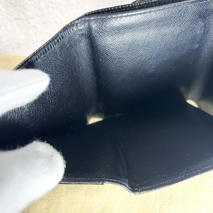 Louis Vuitton Epi Portefeuille Elise W Hook Folding Wallet