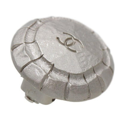 Ultra Chanel Coco Mark Round Earrings