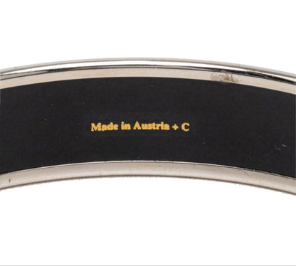 Hermes Enamel MM Cloisonne Bracelet Bangle — view 6