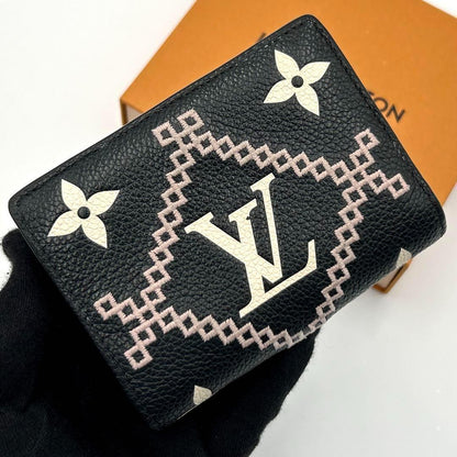 Louis Vuitton Empreinte Portefeuille Bifold Wallet Black