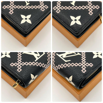 Louis Vuitton Empreinte Portefeuille Bifold Wallet Black — view 8
