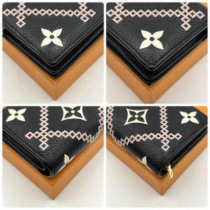 Louis Vuitton Empreinte Portefeuille Bifold Wallet Black — view 9