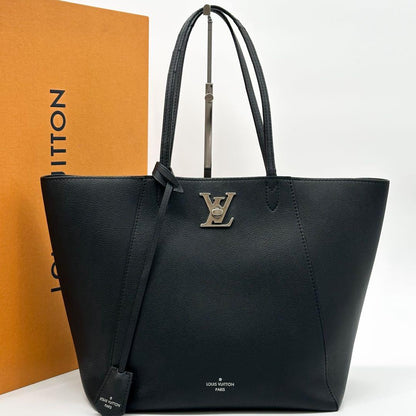 Louis Vuitton Lockme Cabas Tote Leather Neverfull