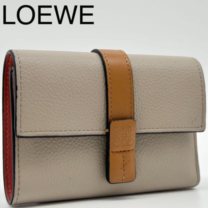 Loewe Vertical Small Wallet Trifold Compact