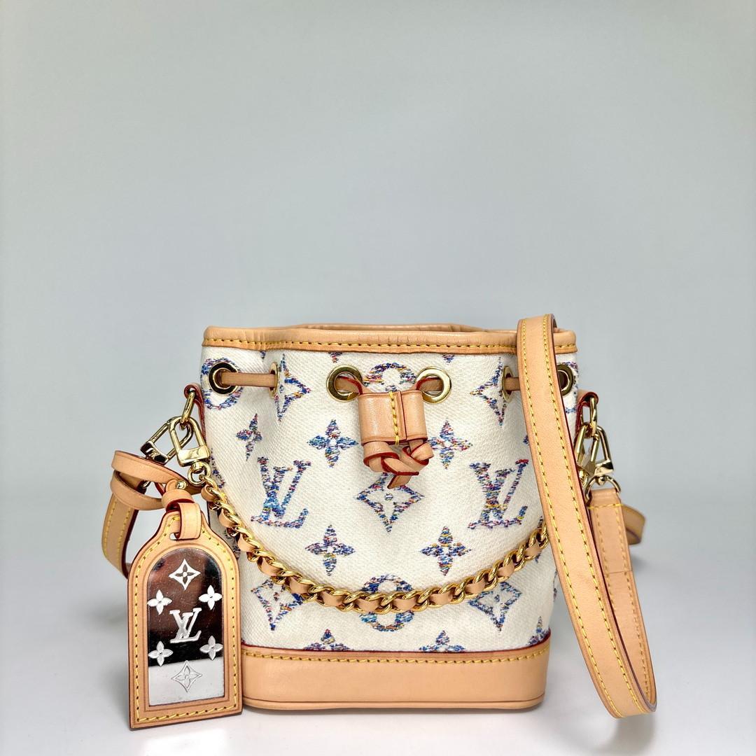 Louis Vuitton IC Monogram Jacquard Nano Noe Shoulder Bag