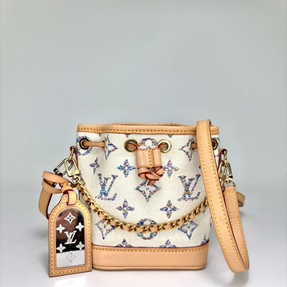 Louis Vuitton IC Monogram Jacquard Nano Noe Shoulder Bag