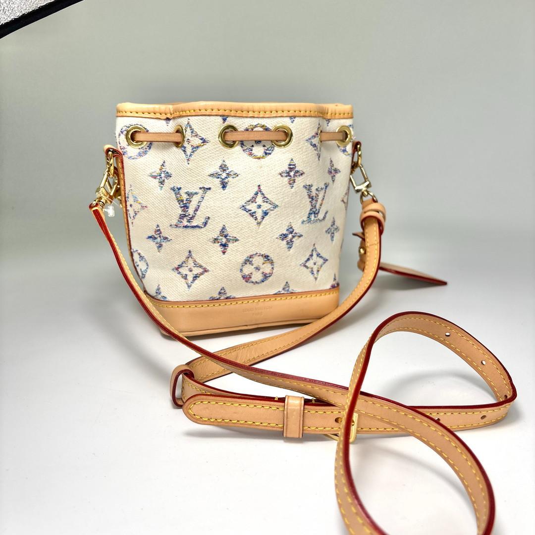 Louis Vuitton IC Monogram Jacquard Nano Noe Shoulder Bag — view 5
