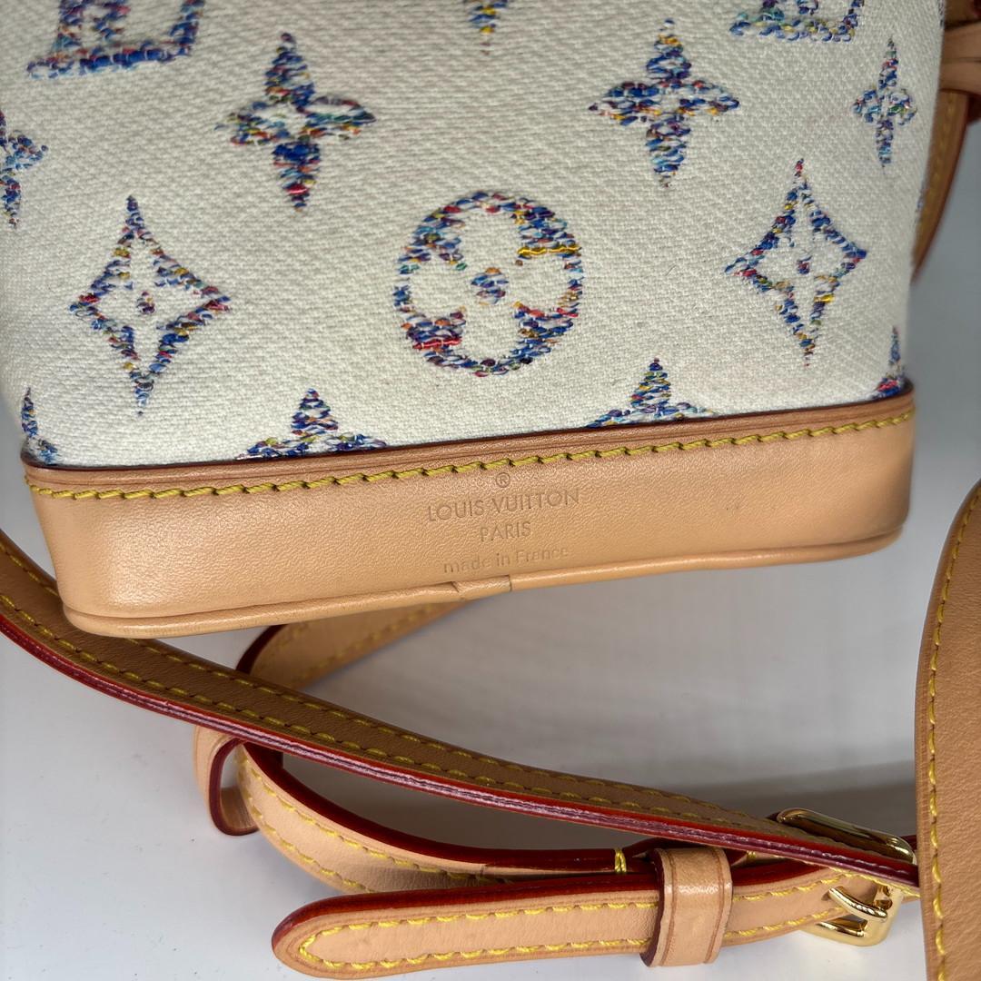 Louis Vuitton IC Monogram Jacquard Nano Noe Shoulder Bag — view 6