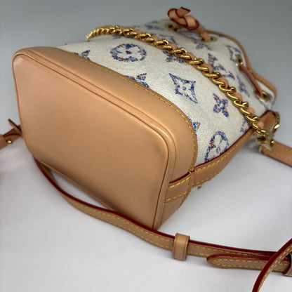 Louis Vuitton IC Monogram Jacquard Nano Noe Shoulder Bag — view 8
