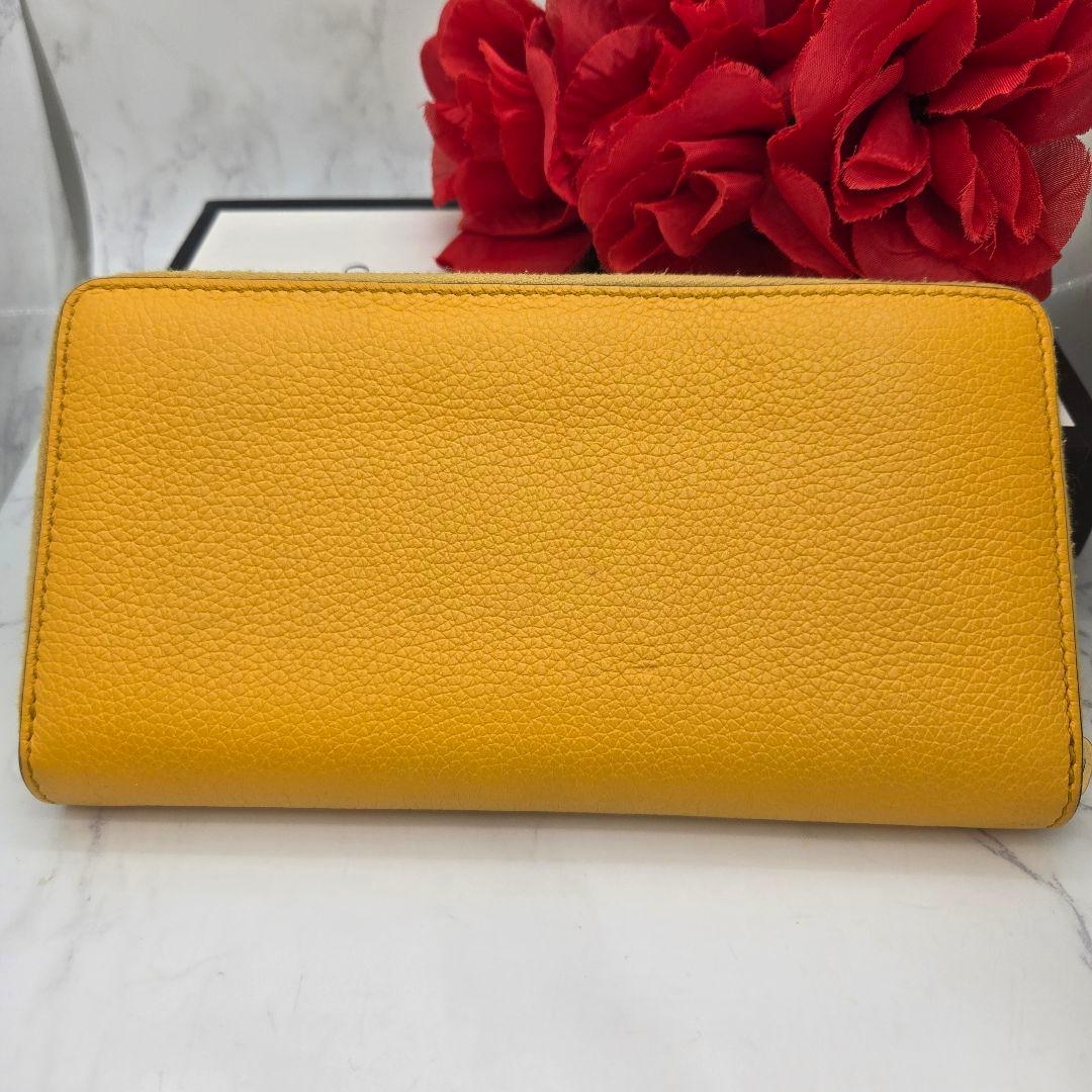 Gucci Wallet Yellow Leather — view 2